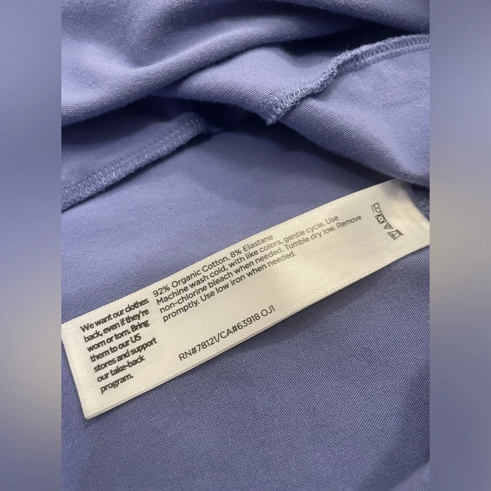 Eileen Fisher Traceable Cotton Jersey Dress - Picture 12 of 13